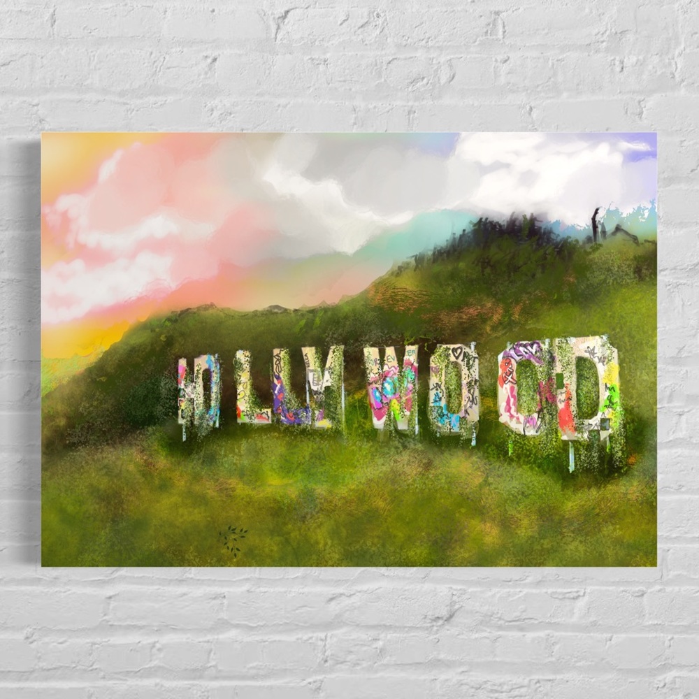 Original artwork urban contemporary on canvas made to order